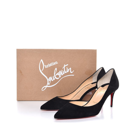 Christian Louboutin Veau Velours Iriza 70 Pumps 36 Black 8 of 8