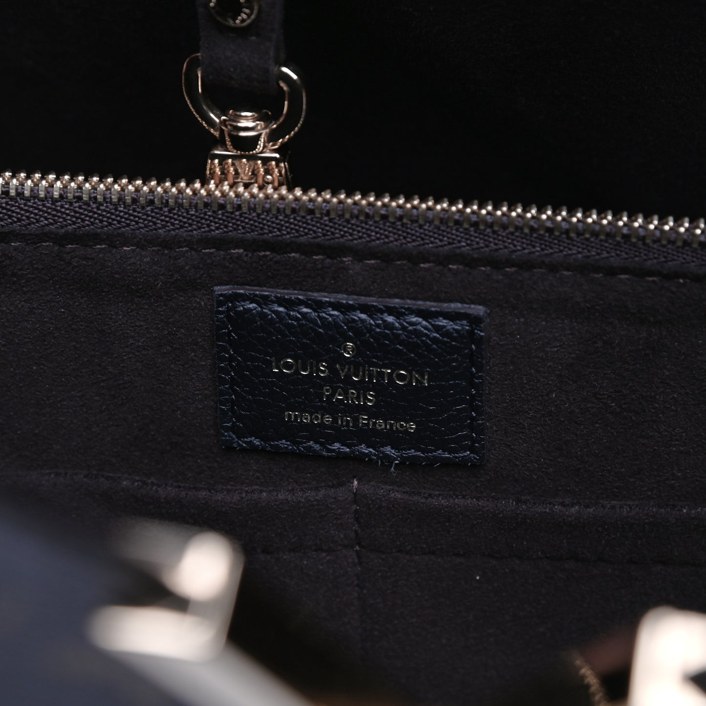 Calfskin Monogram Kimono Tote Black