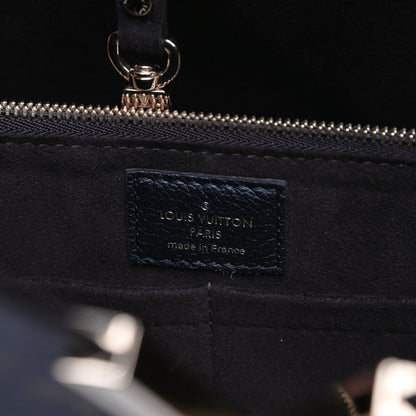 Louis Vuitton Calfskin Monogram Kimono Tote Black 6 of 11