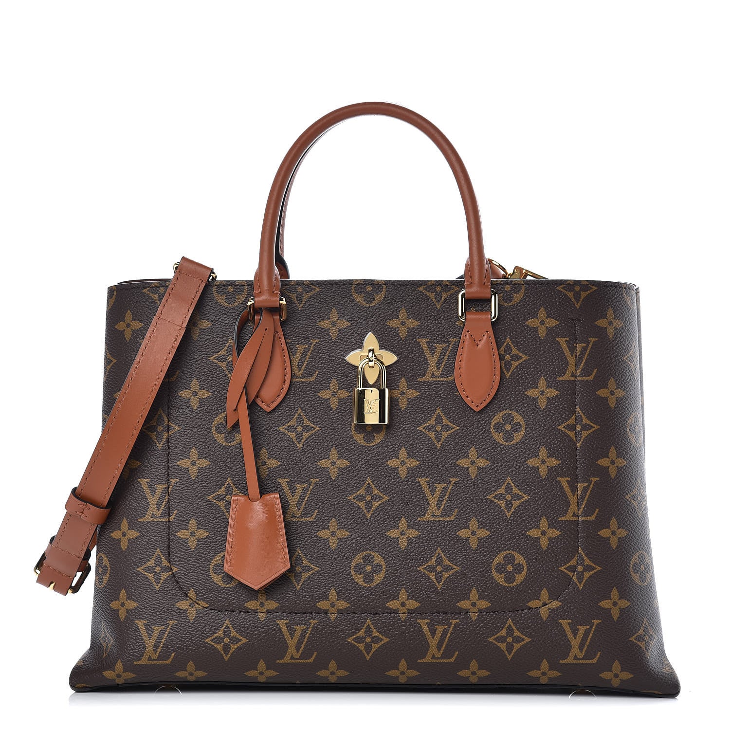Louis Vuitton Monogram Flower Tote Caramel 1 of 9