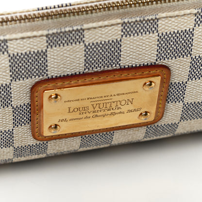 Louis Vuitton Damier Azur Eva Clutch 11 of 30
