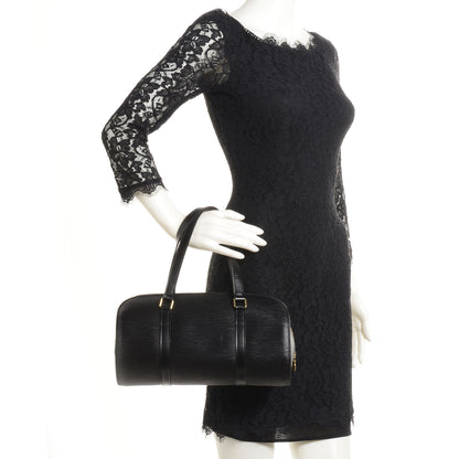 Louis Vuitton Epi Soufflot Black 2 of 7
