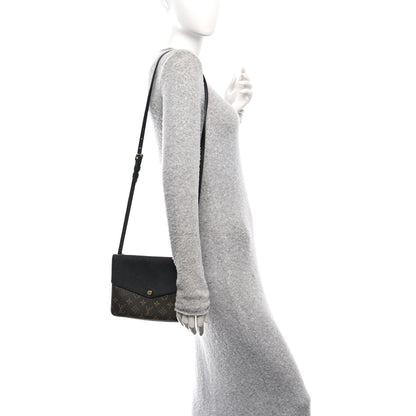 Louis Vuitton Monogram Twice Pochette Black 2 of 11