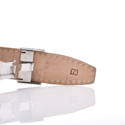 Fendi Stainless Steel Alligator Diamond Mother of Pearl 27mm Quartz Watch 6 of 10