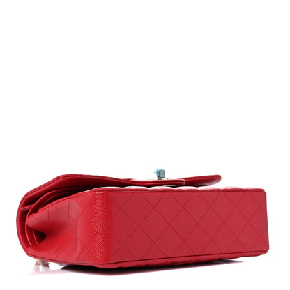 Chanel Caviar Quilted Small Double Flap Red 4 of 11