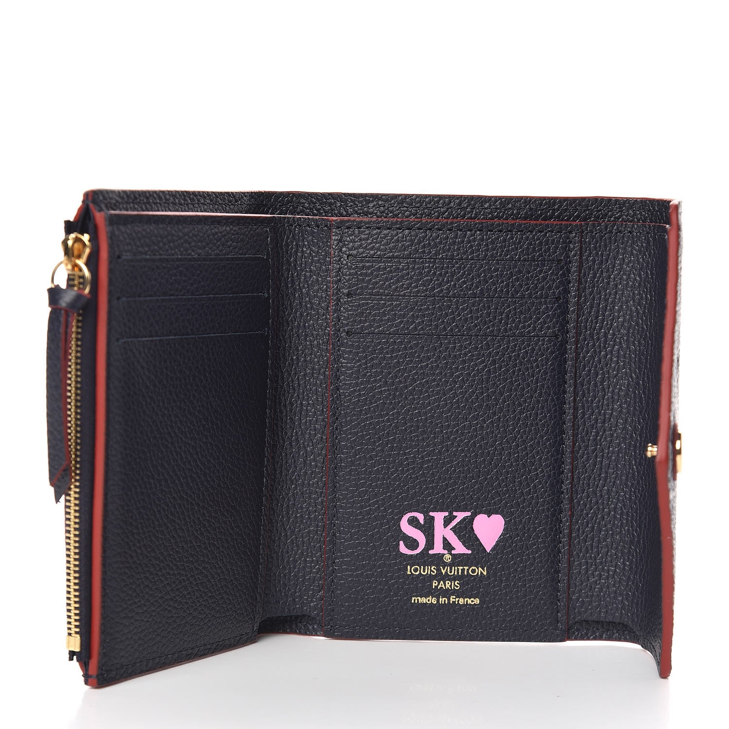 Louis Vuitton Empreinte Victorine Wallet Marine Rouge 5 of 7