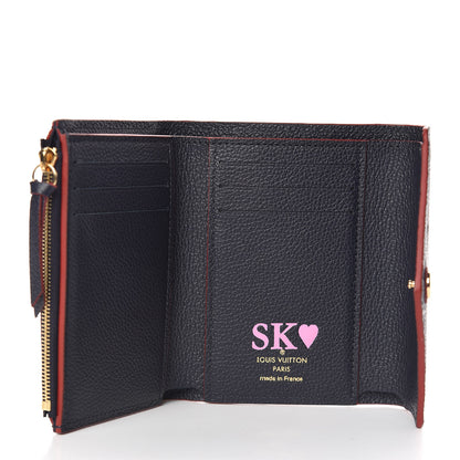 Louis Vuitton Empreinte Victorine Wallet Marine Rouge 5 of 7
