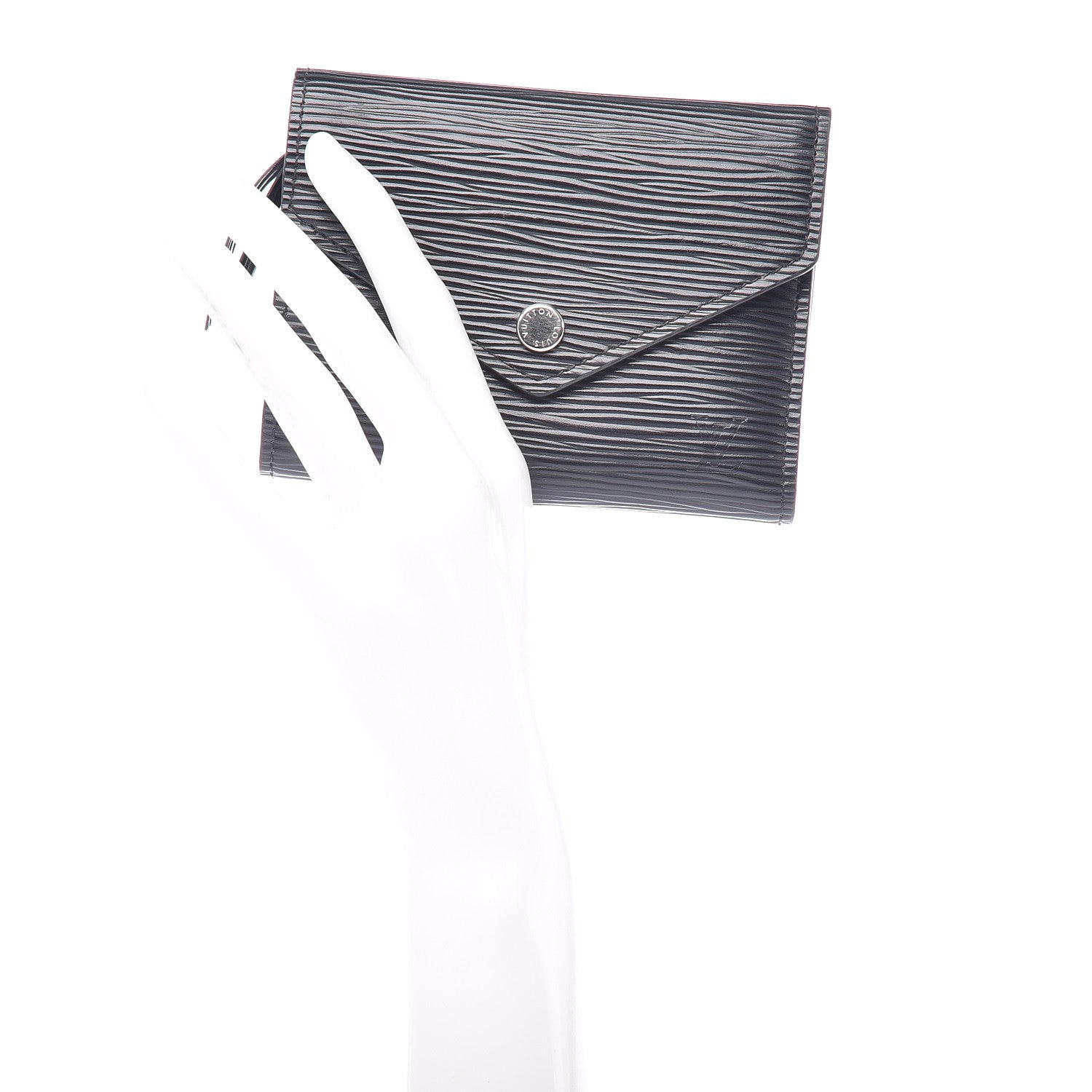 Louis Vuitton Epi Victorine Wallet Black 2 of 11