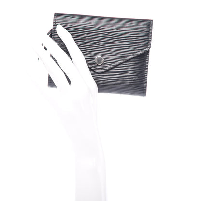 Louis Vuitton Epi Victorine Wallet Black 2 of 11