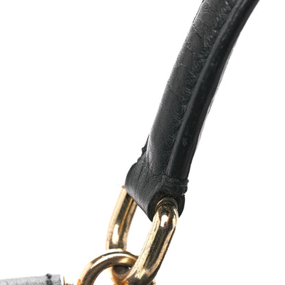 Dolce & Gabbana DOLCE & GABBANA Calfskin Lace Miss Sicily Satchel Black 14 of 14