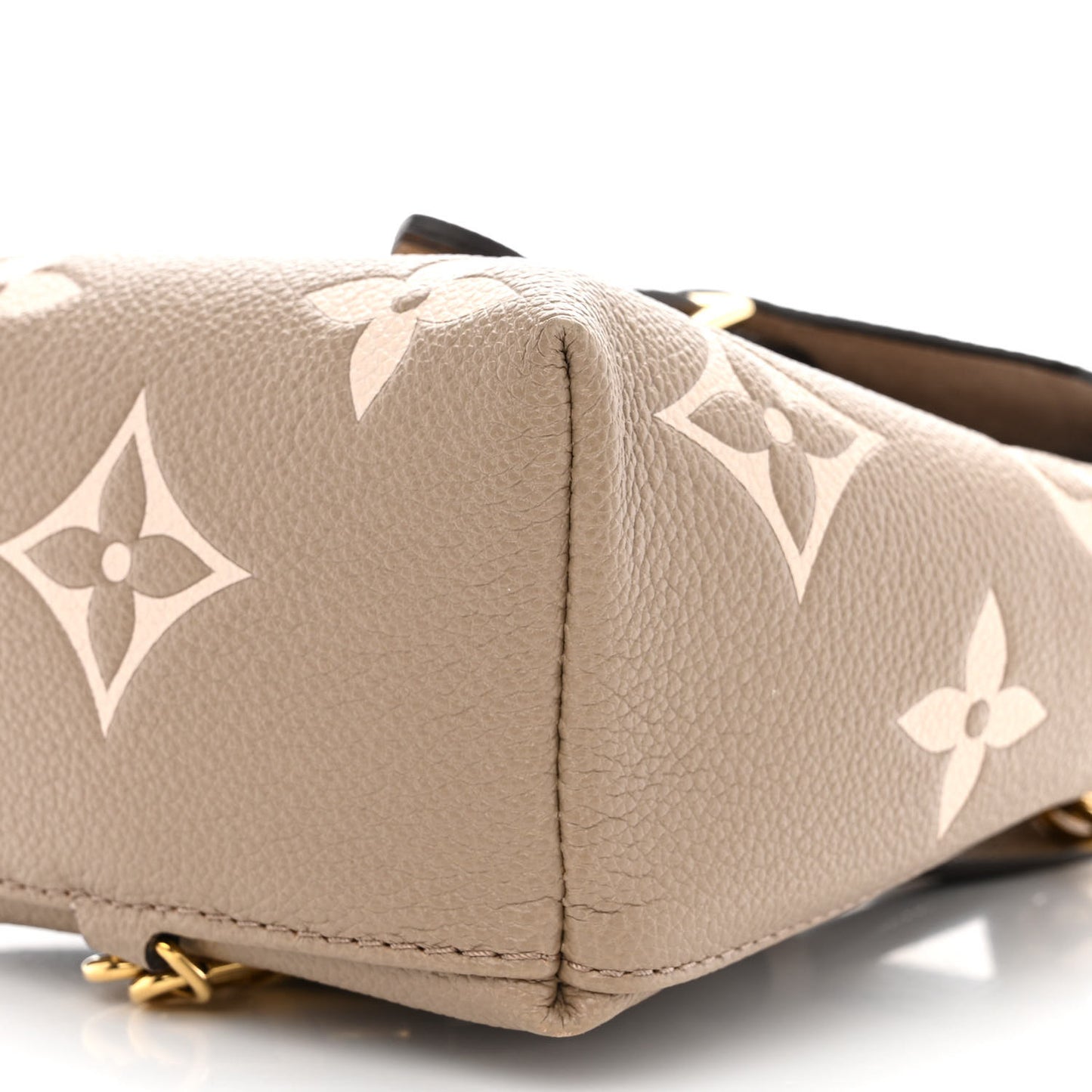 Empreinte Monogram Giant Tiny Backpack Tourterelle Cream