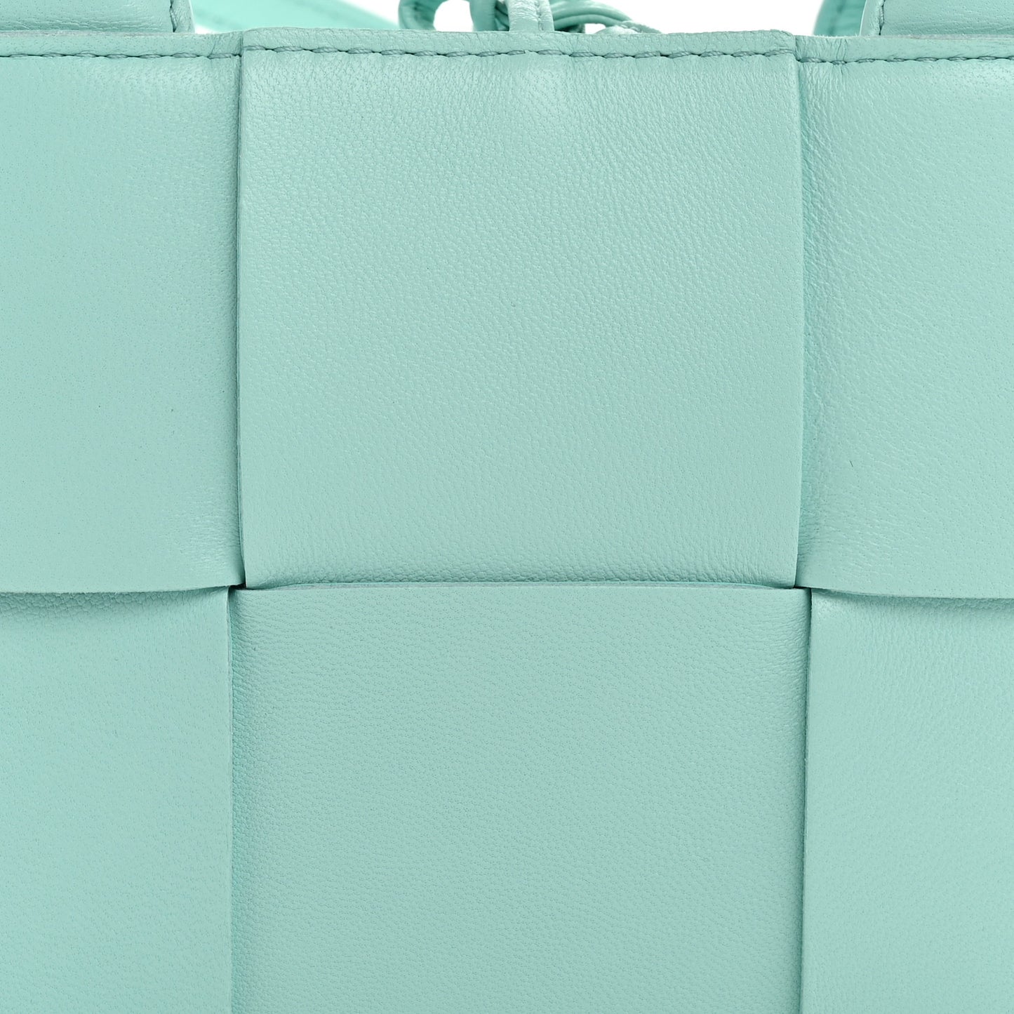 Nappa Maxi Intrecciato Mini Arco Tote Celadon