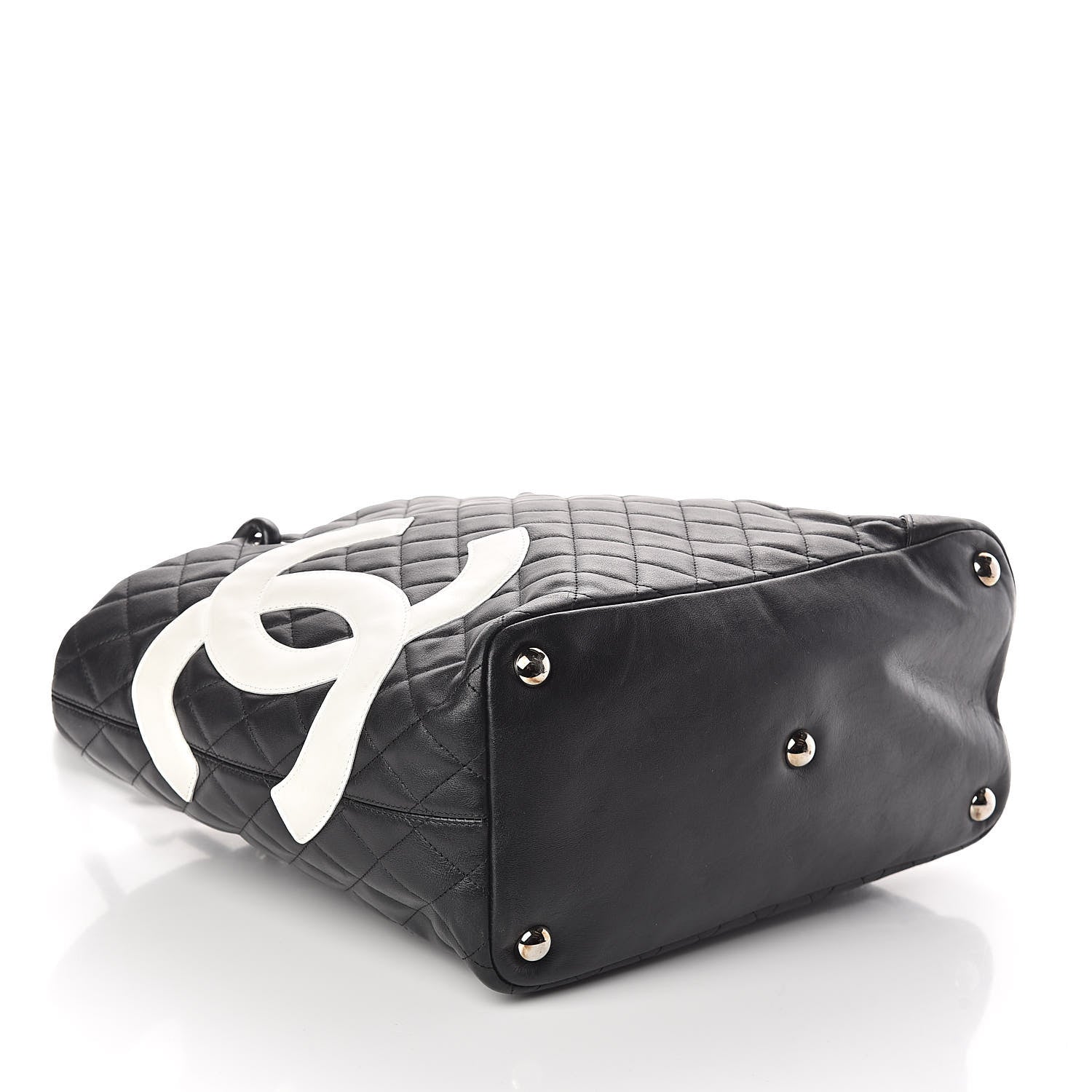 Chanel Calfskin Quilted Large Cambon Tote Black 5 of 10