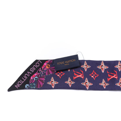 Louis Vuitton Silk Sea Of Love BB Bandeau Navy 3 of 3