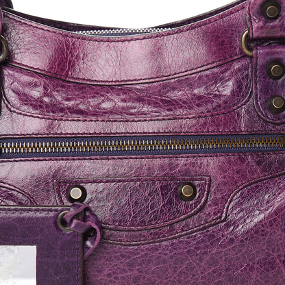 Balenciaga Agneau Classic Hardware First Raisin 13 of 14