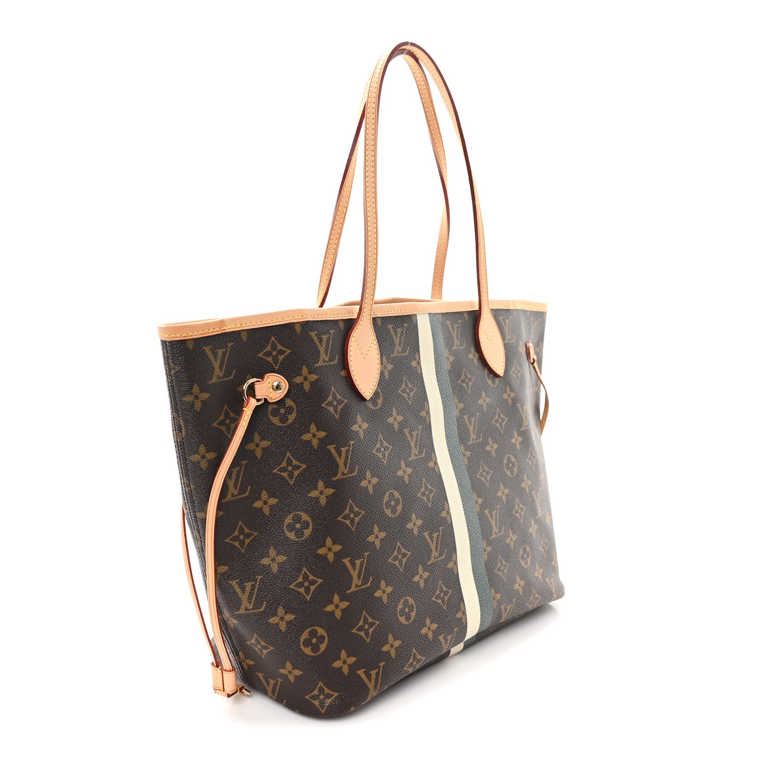 Louis Vuitton Monogram My LV Heritage Neverfull MM Ivory Vert 2 of 9