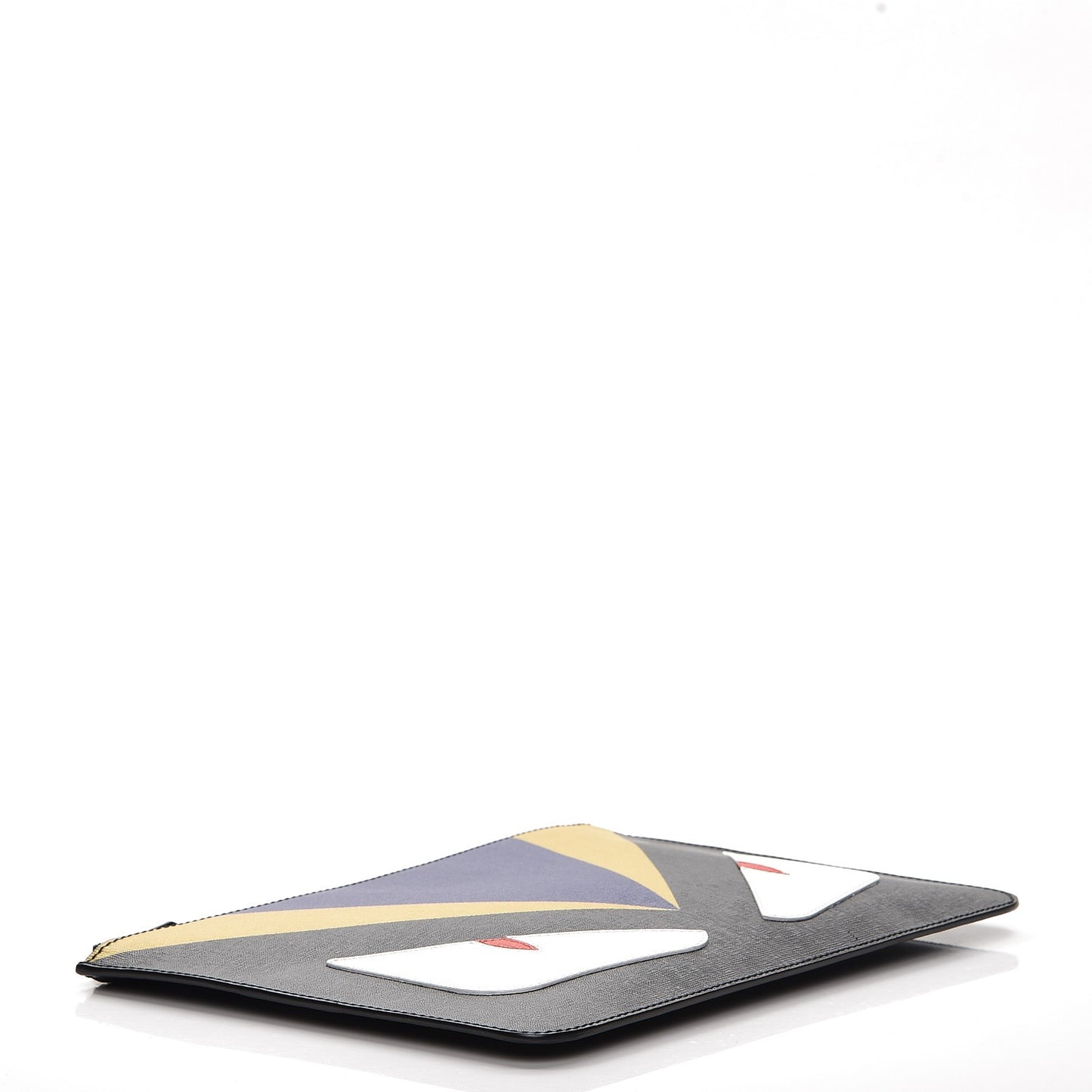 Vitello Elite Monster Eyes Pouch Black Neon Blue