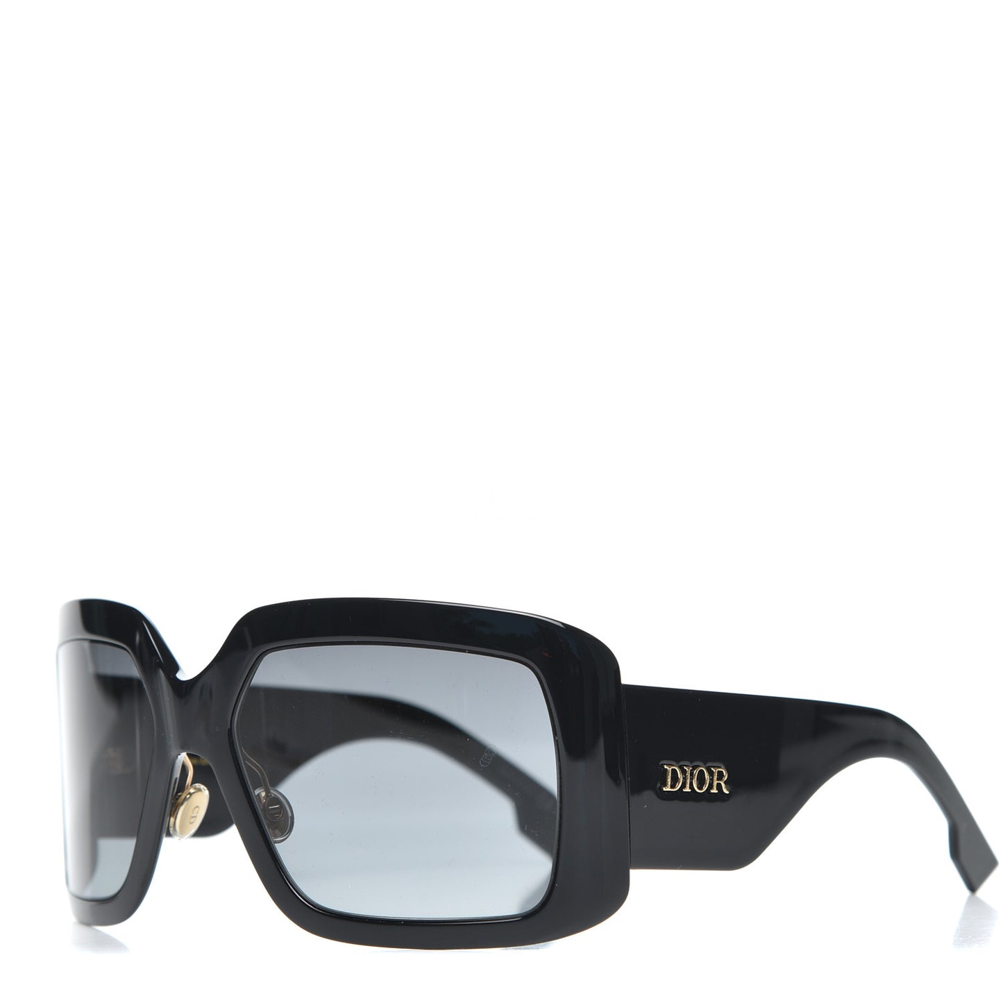 Acetate DiorSo Light 2 Shield Sunglasses Black