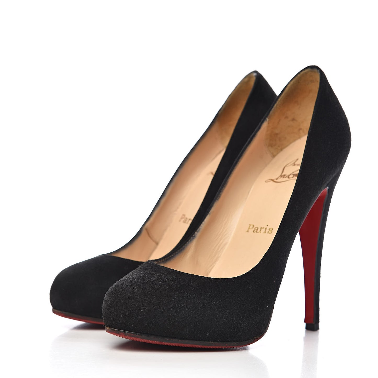 Suede Royal Miss Clichy 140 Pumps 37 Black