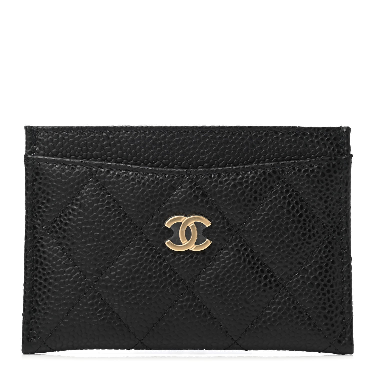 Chanel Caviar Quilted Card Holder Black 1 of 4