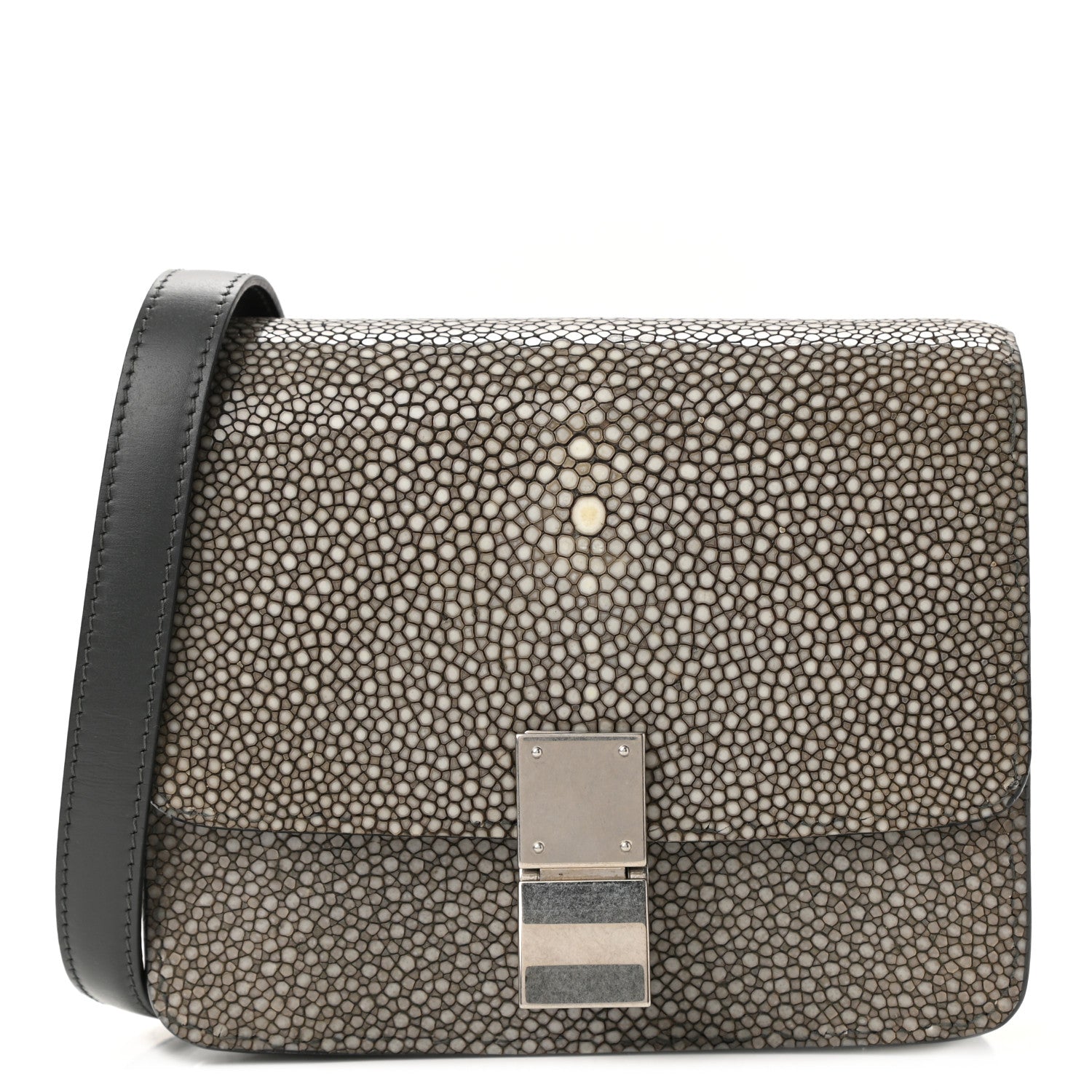 Celine Stingray Small Classic Box Flap Bag Grey 1 of 9