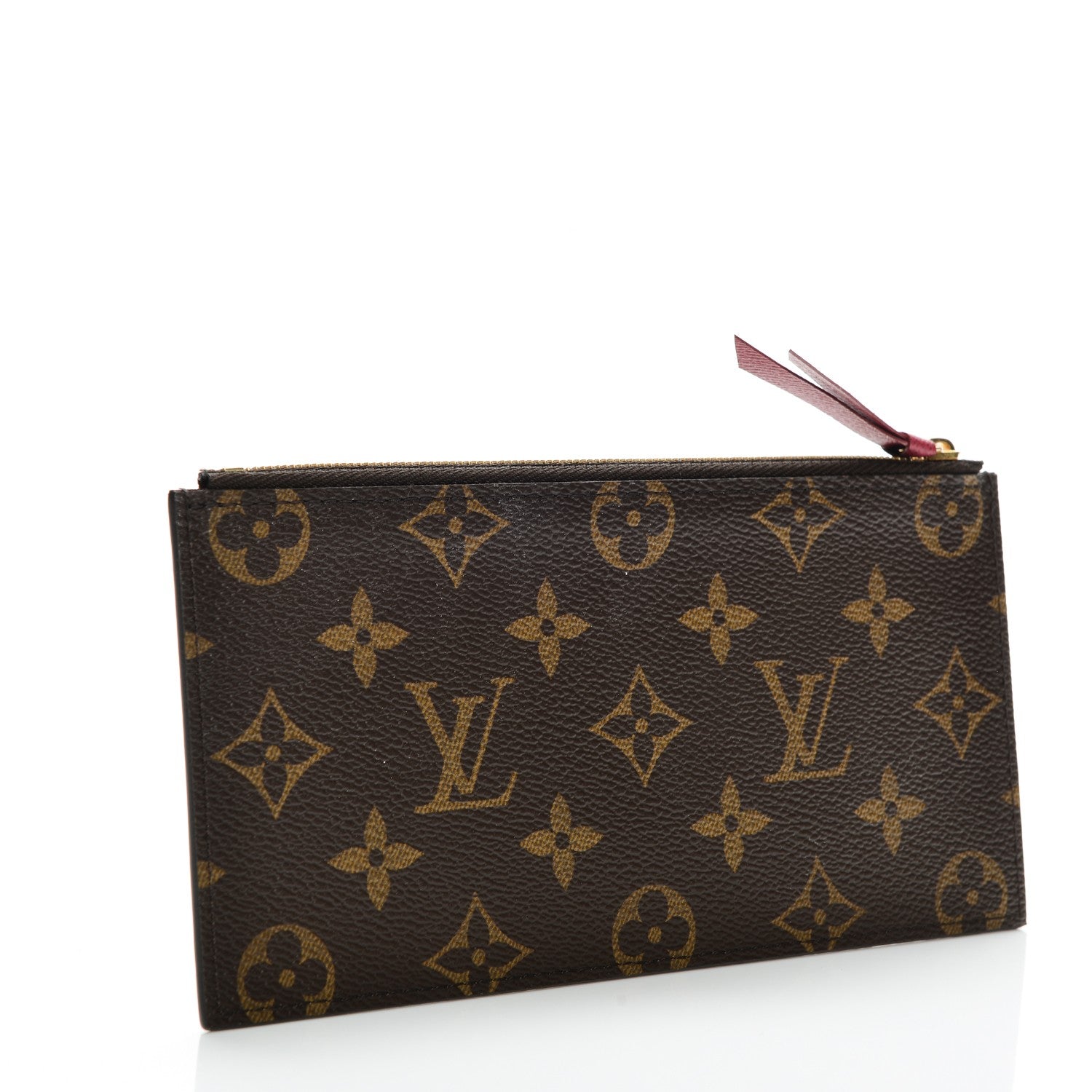 Louis Vuitton Monogram Felicie Chain Wallet Zippered Insert 3 of 6
