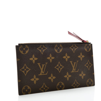 Louis Vuitton Monogram Felicie Chain Wallet Zippered Insert 3 of 6