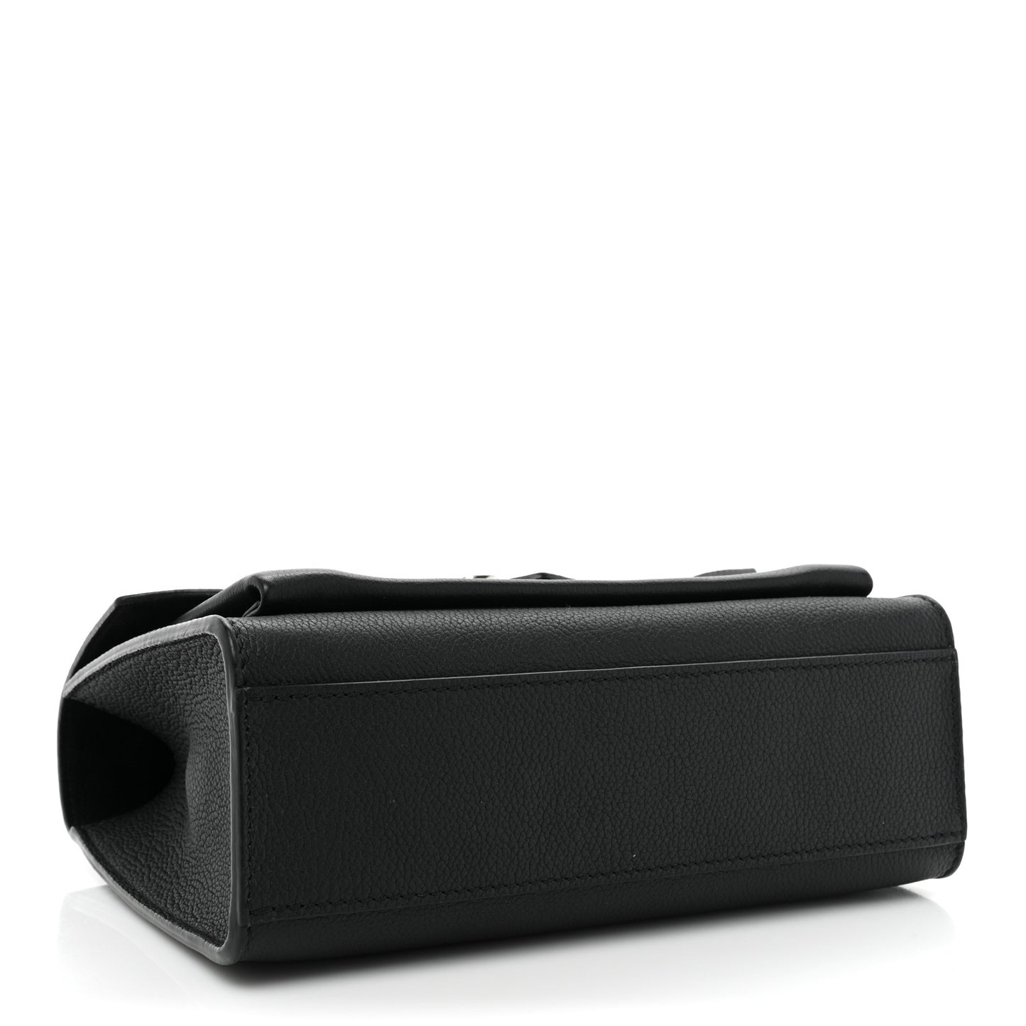 Soft Calfskin My Lockme Chain Bag BB Black