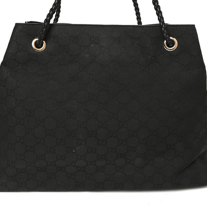 Gucci Nylon Monogram Gifford Tote Black 8 of 10