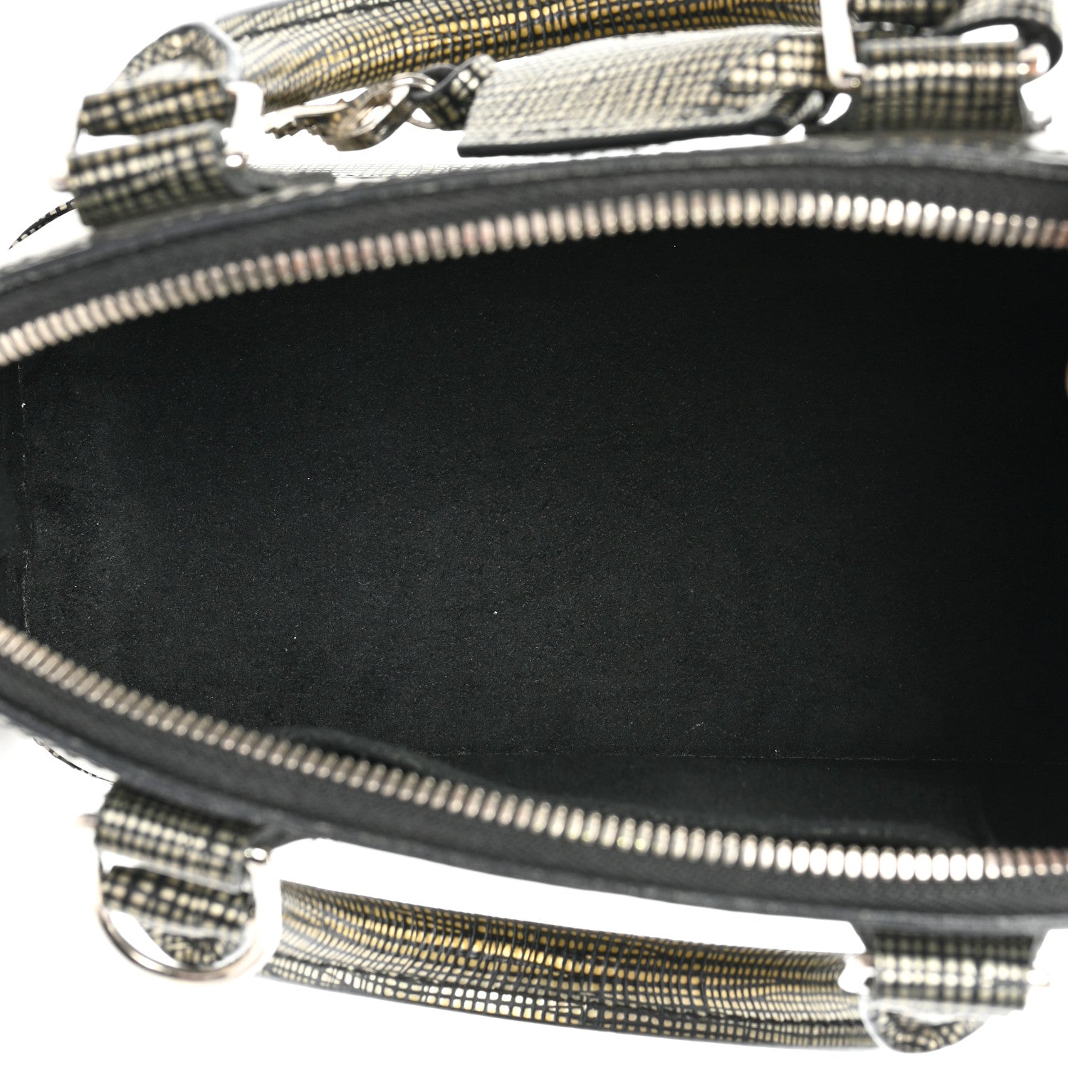 Louis Vuitton Epi Alma BB Platine 5 of 9