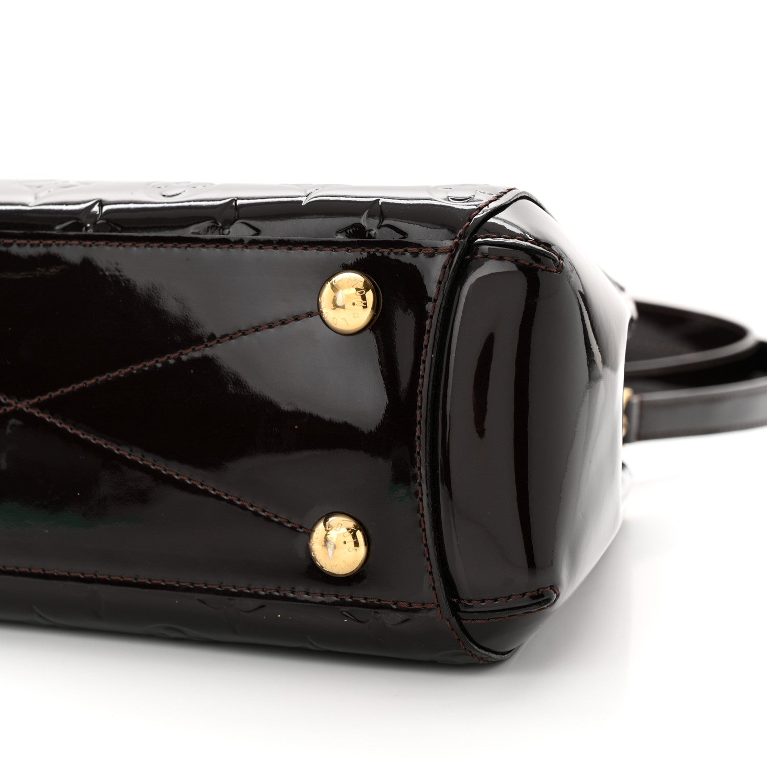 Louis Vuitton Vernis Montaigne BB Amarante 10 of 10