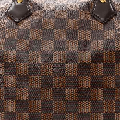 Louis Vuitton Damier Ebene Speedy 30 6 of 9