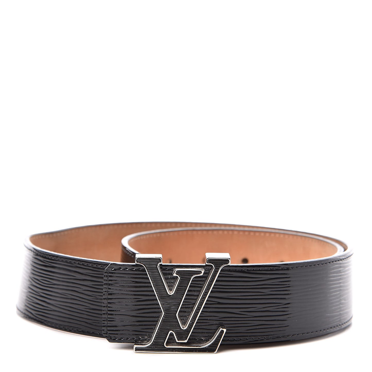 Epi Electric 40mm LV Initiales Belt 80 32 Black
