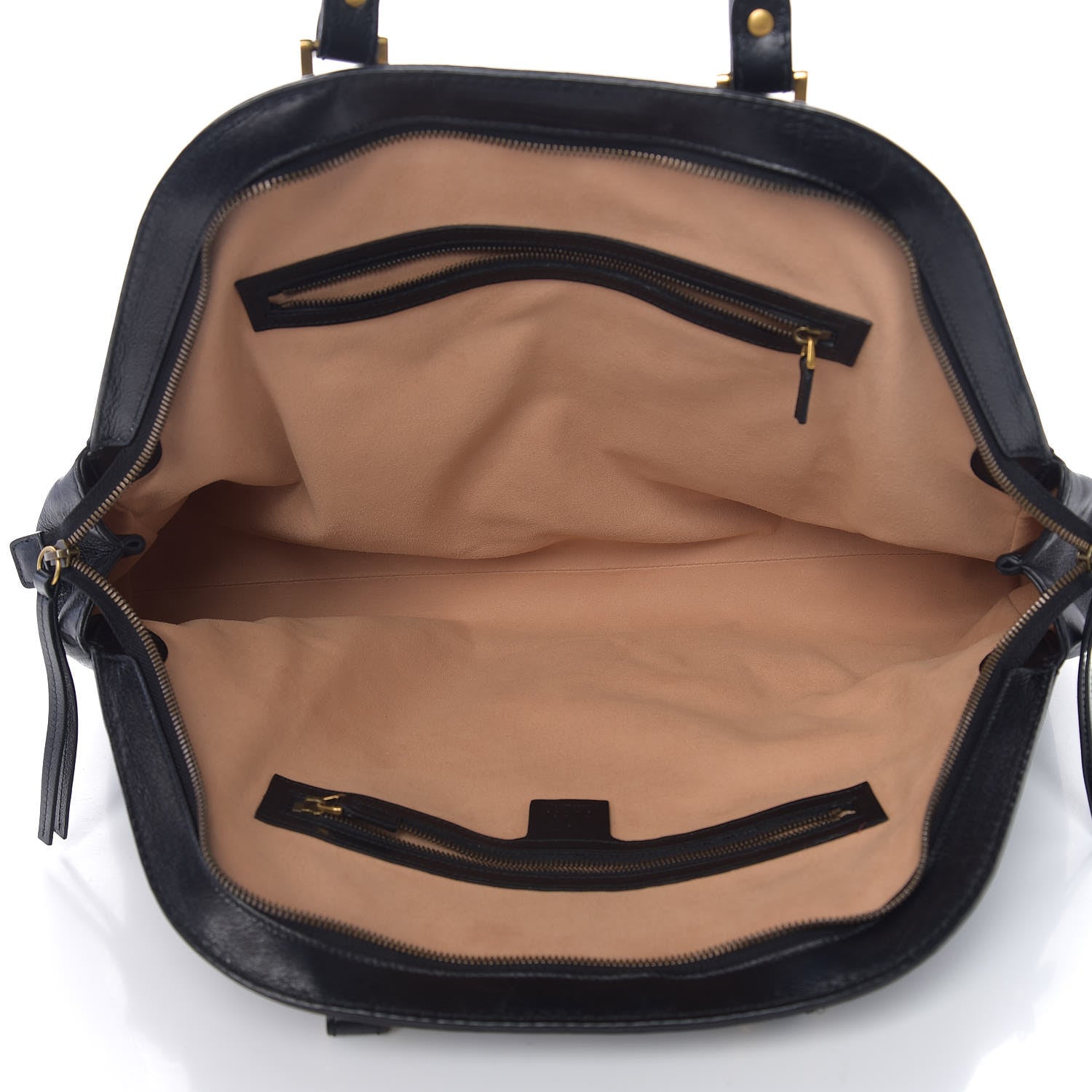 Gucci Calfskin Large Re(Belle) Top Handle Bag Black 4 of 9
