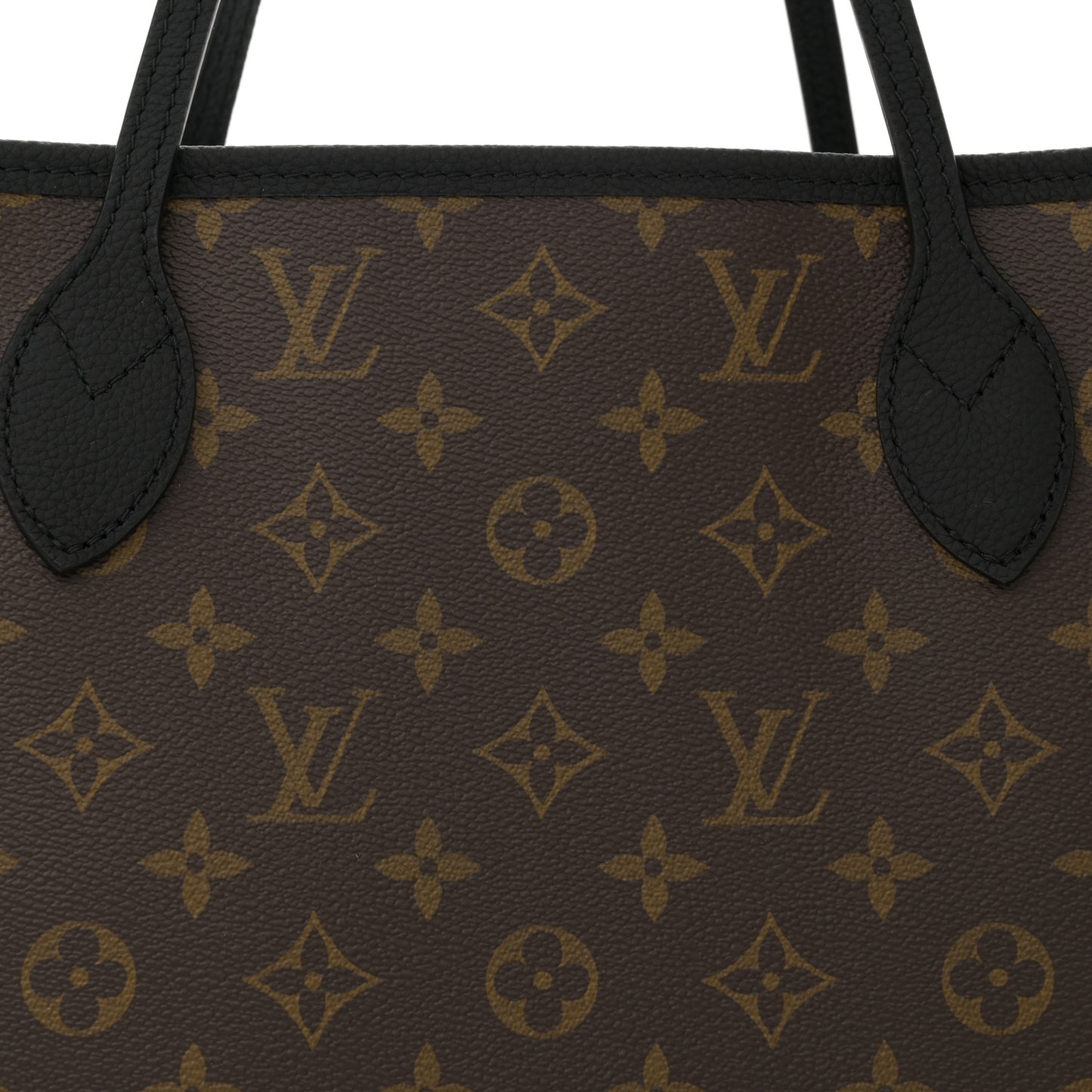 Monogram Calfskin Neo Neverfull Inside Out MM Black