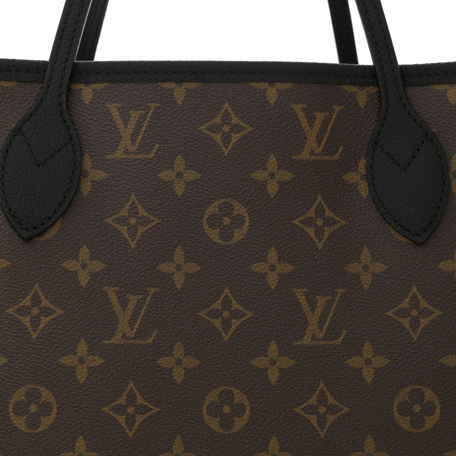 Louis Vuitton Monogram Calfskin Neo Neverfull Inside Out MM Black 11 of 16
