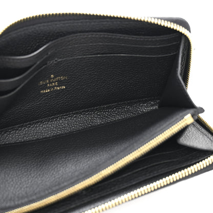 Louis Vuitton Empreinte Clemence Wallet Black 5 of 11