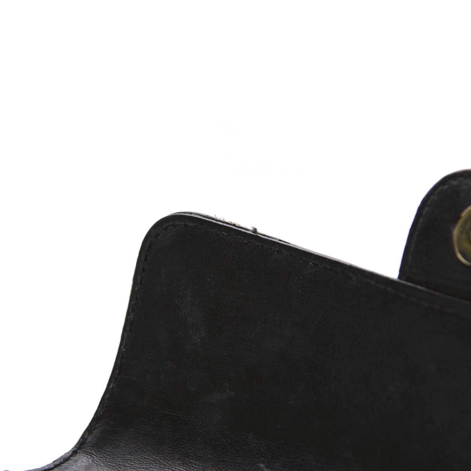 Chanel Lambskin Quilted Mini Chocolate Bar Camellia Flap Black 8 of 11