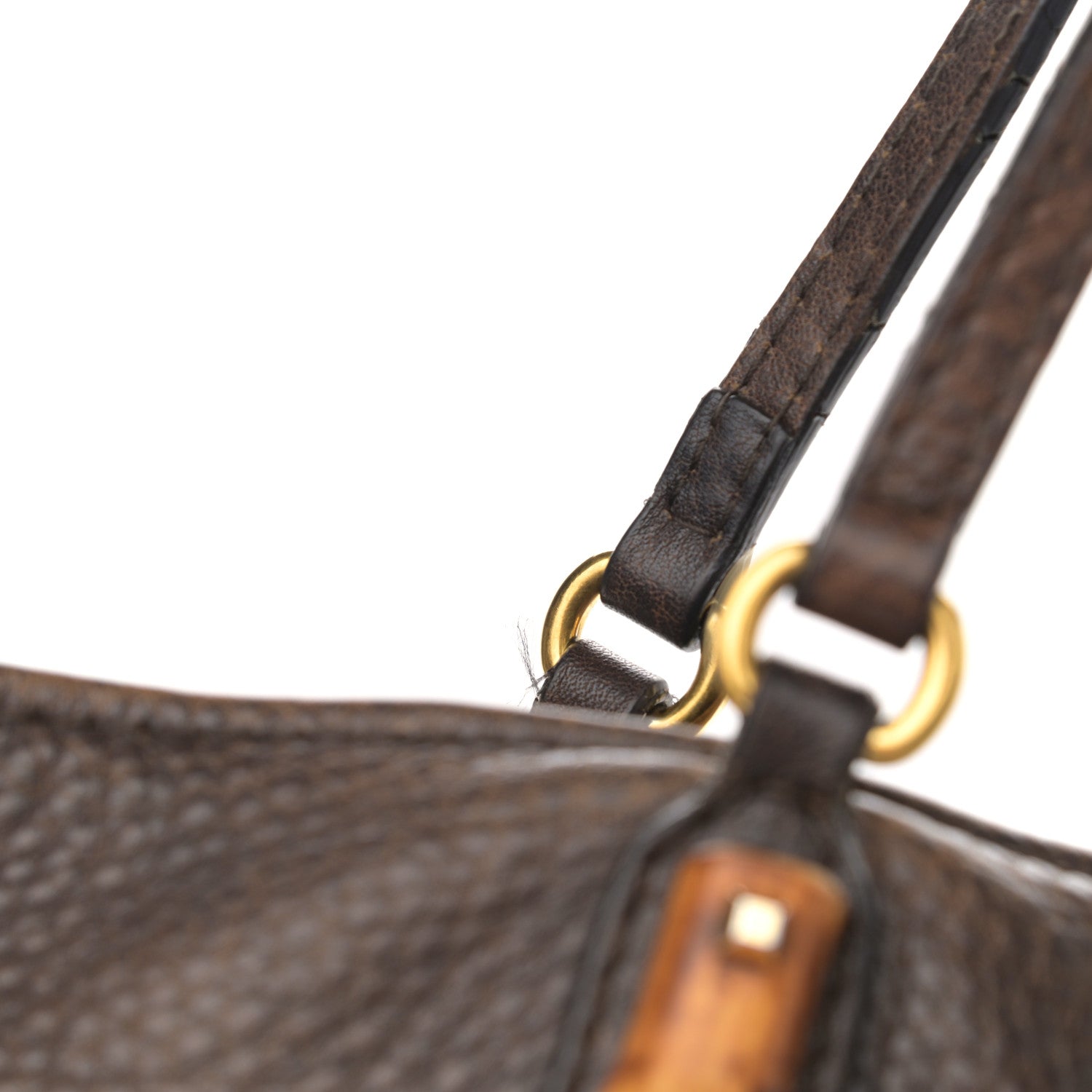 Gucci Monogram Medium Laidback Crafty Tote Dark Brown 15 of 15