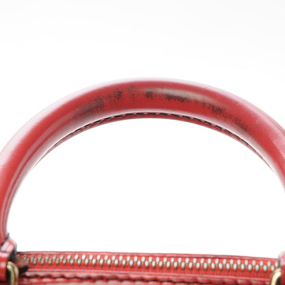 Louis Vuitton Epi Speedy 25 Castillan Red 6 of 10