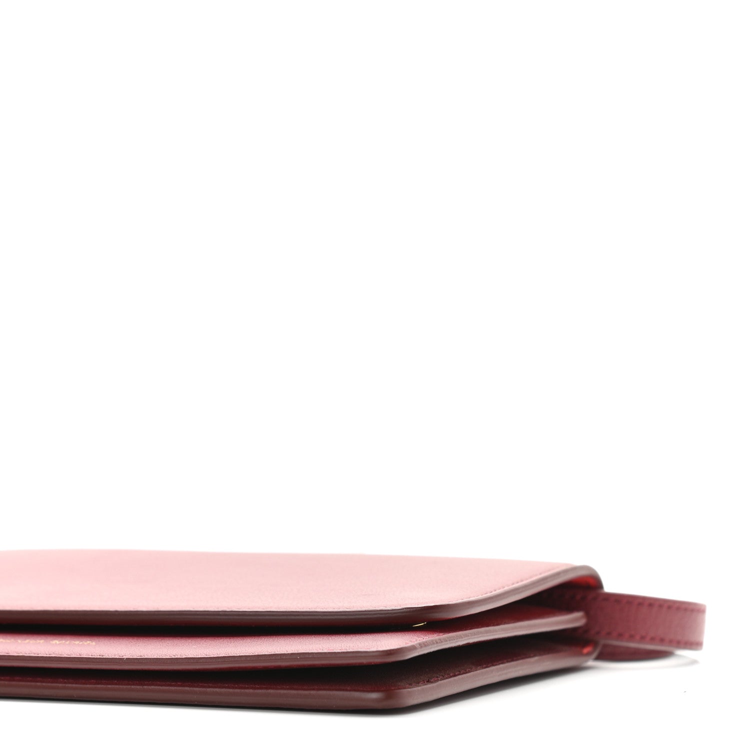 Mansur Gavriel Calfskin Crossbody Wallet Claret 9 of 9