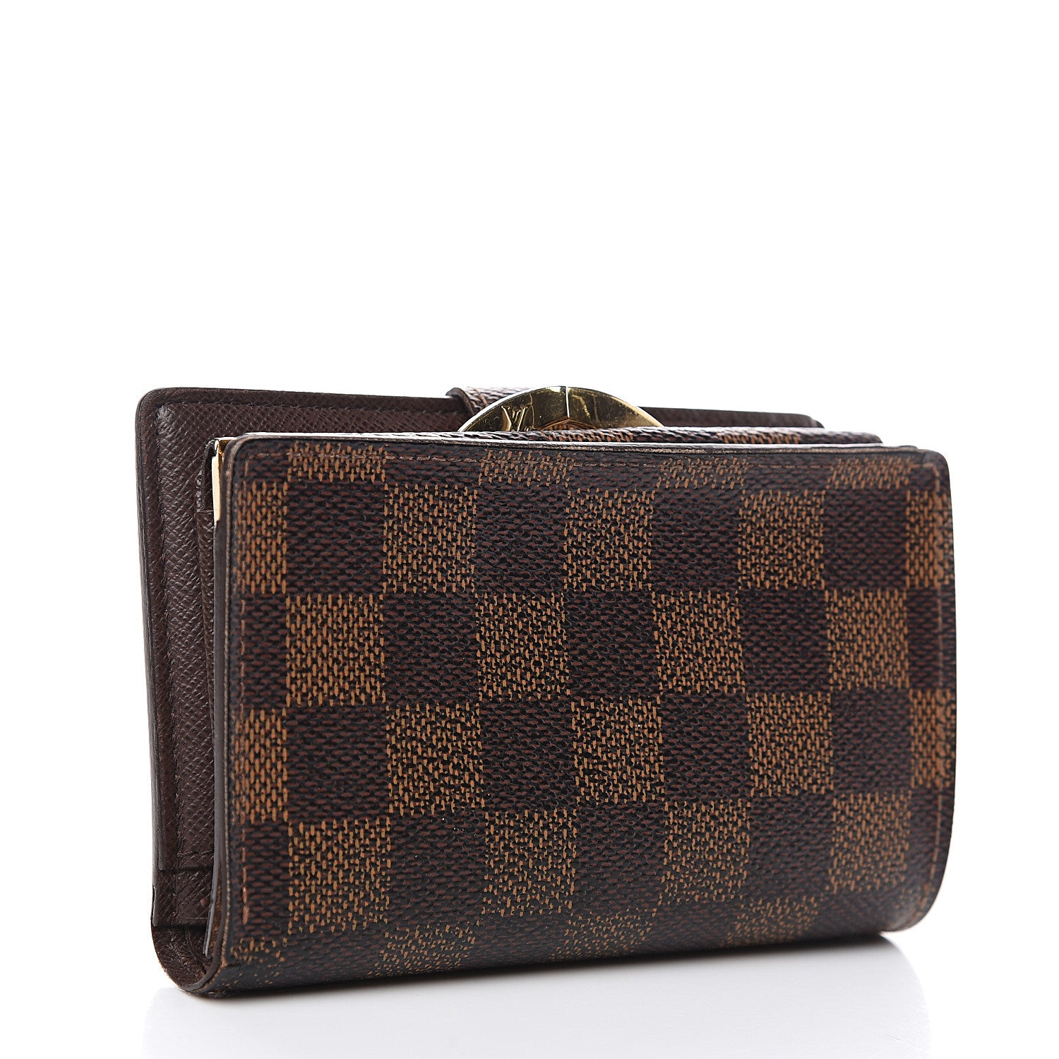 Louis Vuitton Damier Ebene French Purse Wallet 2 of 12