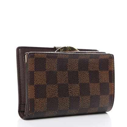 Louis Vuitton Damier Ebene French Purse Wallet 2 of 12