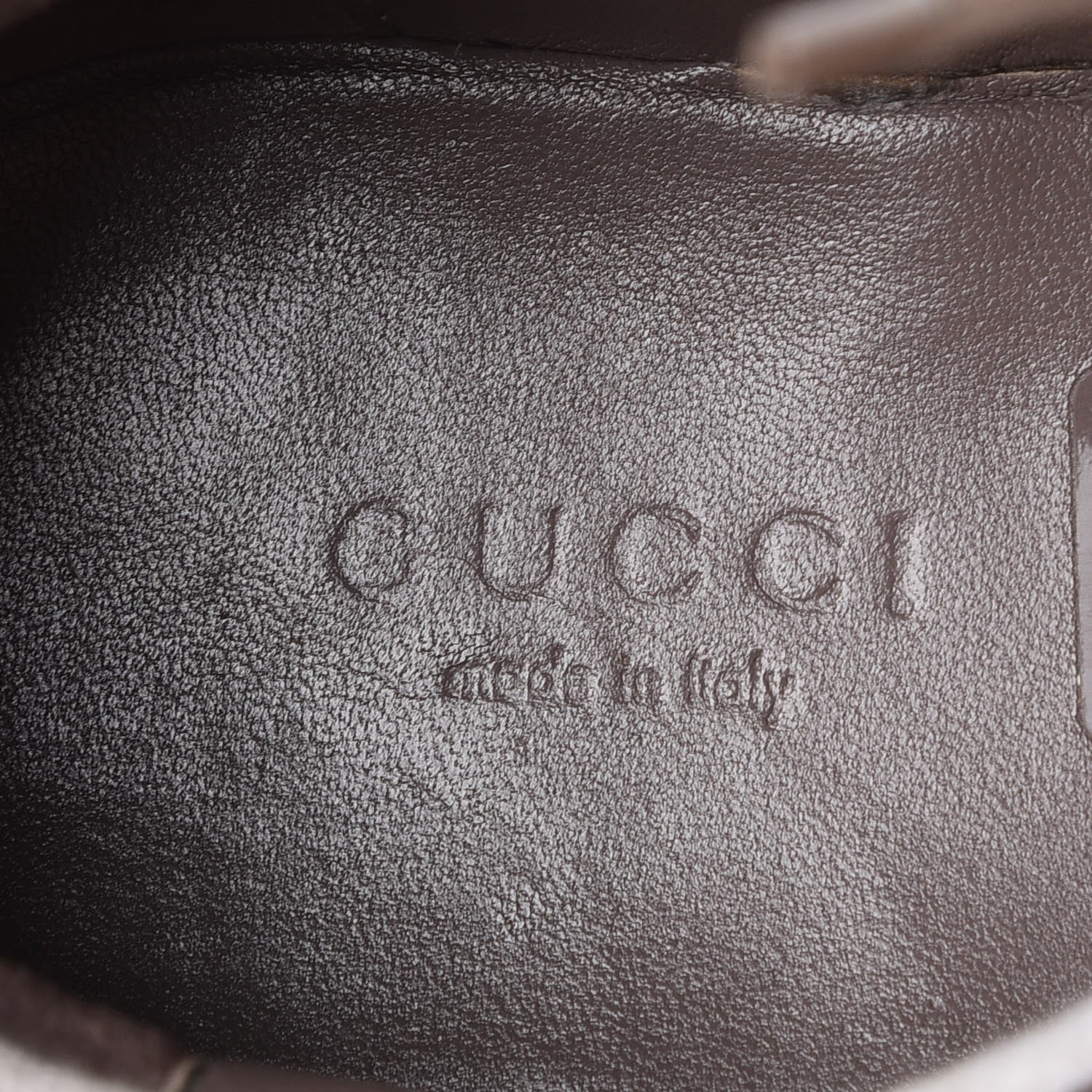 Gucci Imprime Monogram Metallic Miro Soft Calfskin Barcelona Low Top Sneakers 39.5 New Mauve 7 of 13