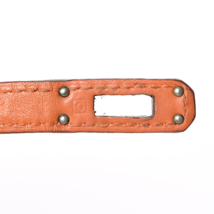 Hermes Swift Kelly Danse Belt Bag Orange 10 of 25