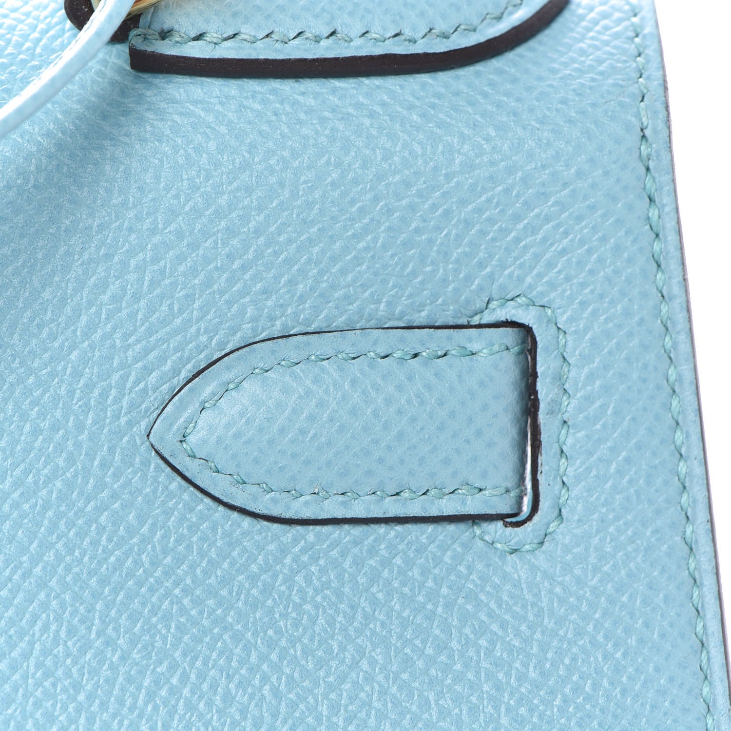 Hermes Epsom Kelly Sellier 28 Bleu Atoll 14 of 34