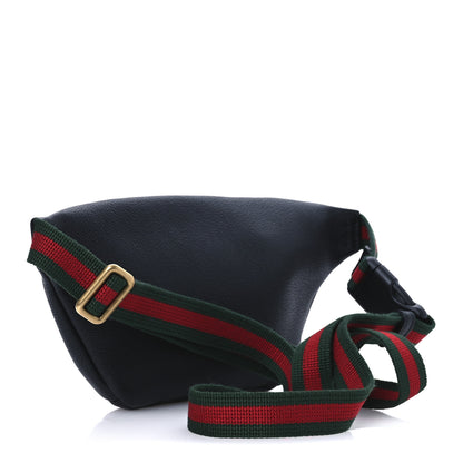 Gucci Grained Calfskin Small Logo Belt Bag Black 3 of 11