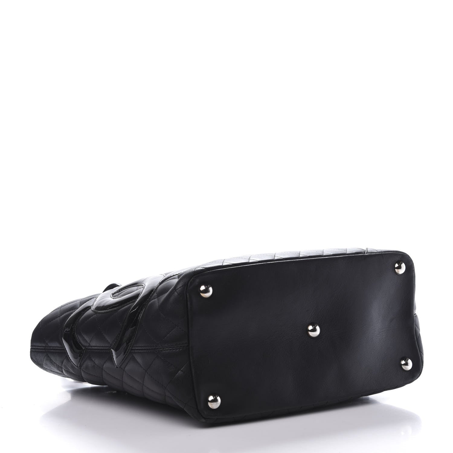 Chanel Calfskin Quilted Large Cambon Tote Black 4 of 12