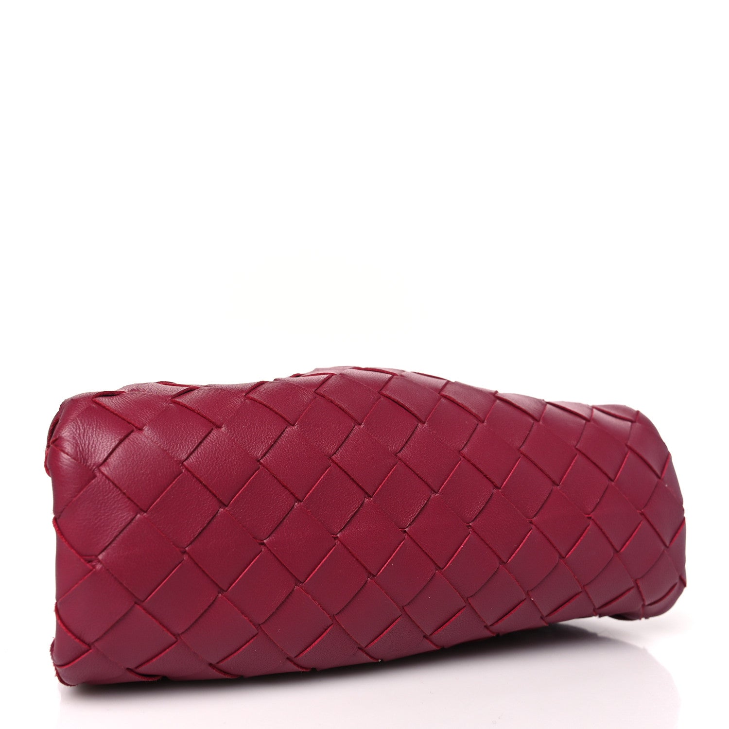 Bottega Veneta Nappa Intrecciato The Mini Pouch Amaranto 4 of 9