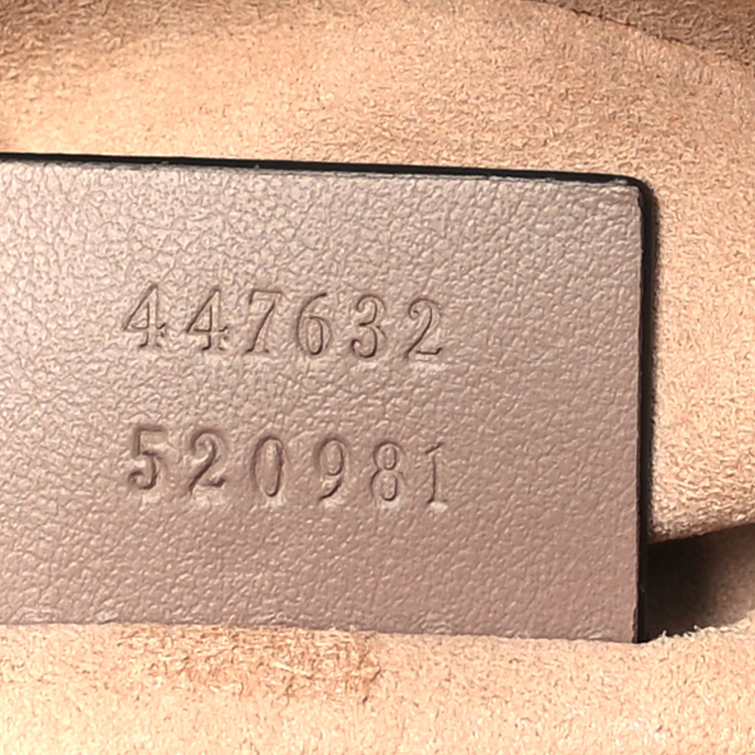 Gucci Calfskin Matelasse Small GG Marmont Chain Shoulder Bag Taupe 7 of 11